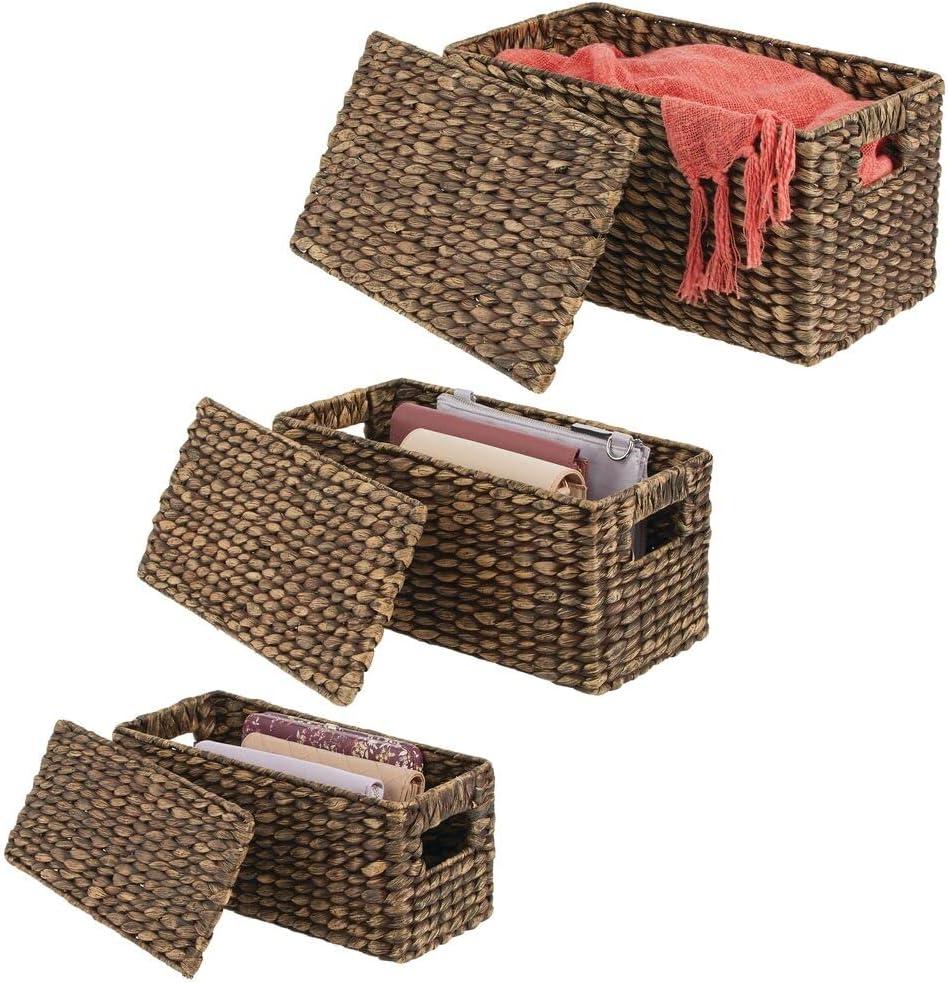 Home Wicker Bin Set