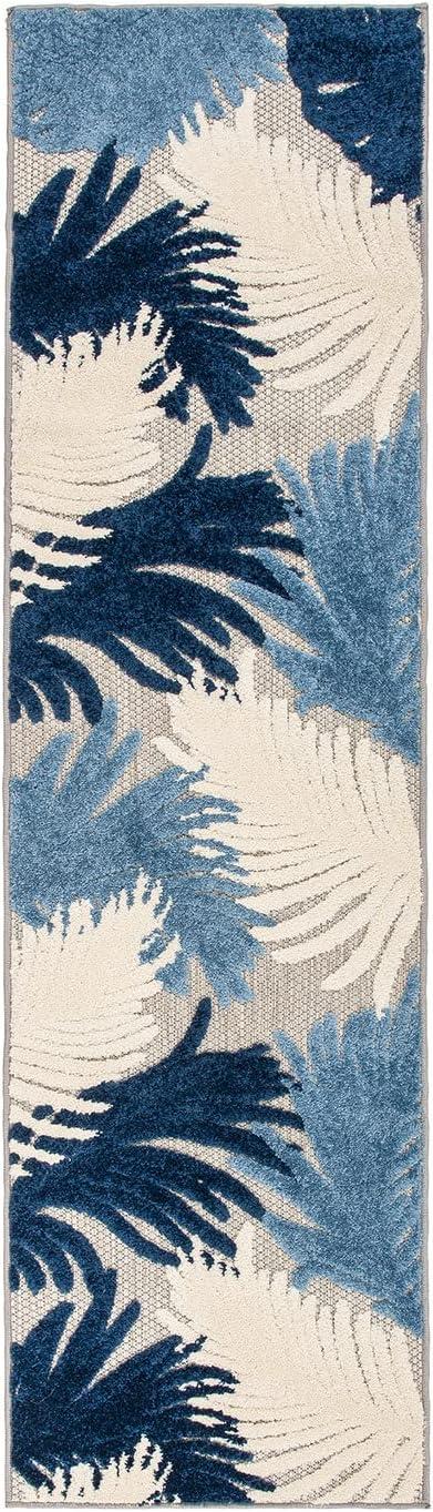 World Rug Gallery Tropical Floral Indoor/Outdoor Area Rug