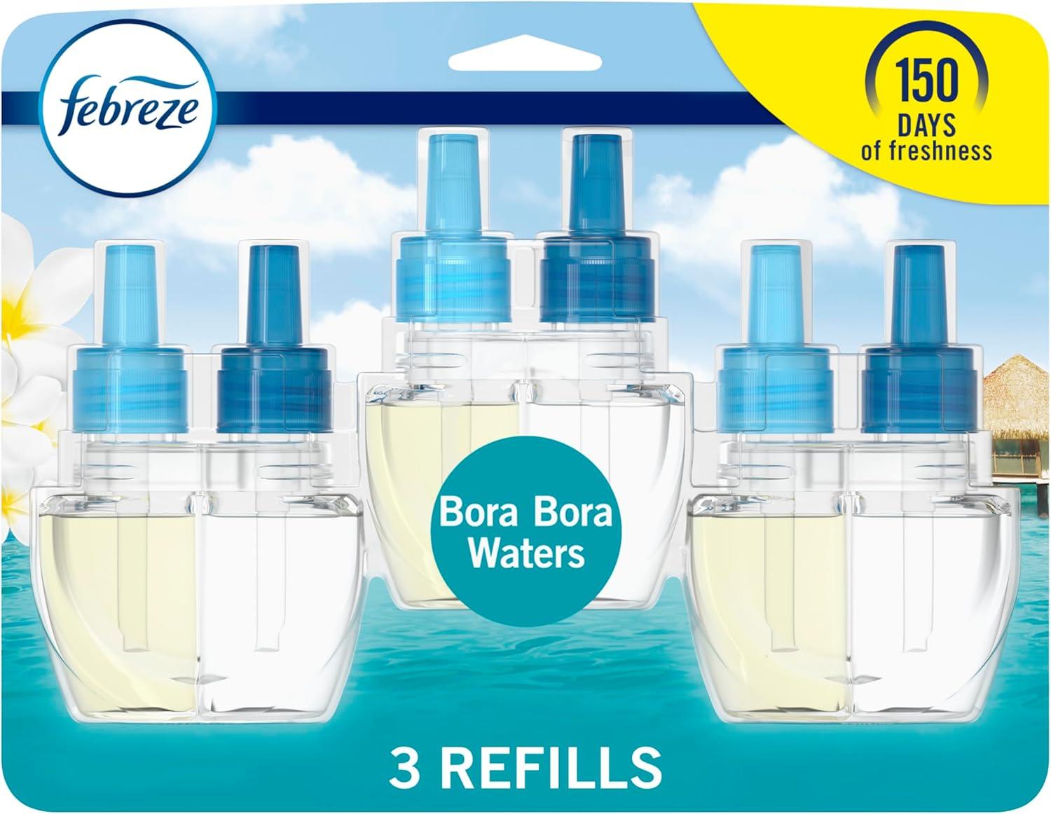 Bora Bora Waters 3-Pack Fade Defy Plug Air Freshener Refill