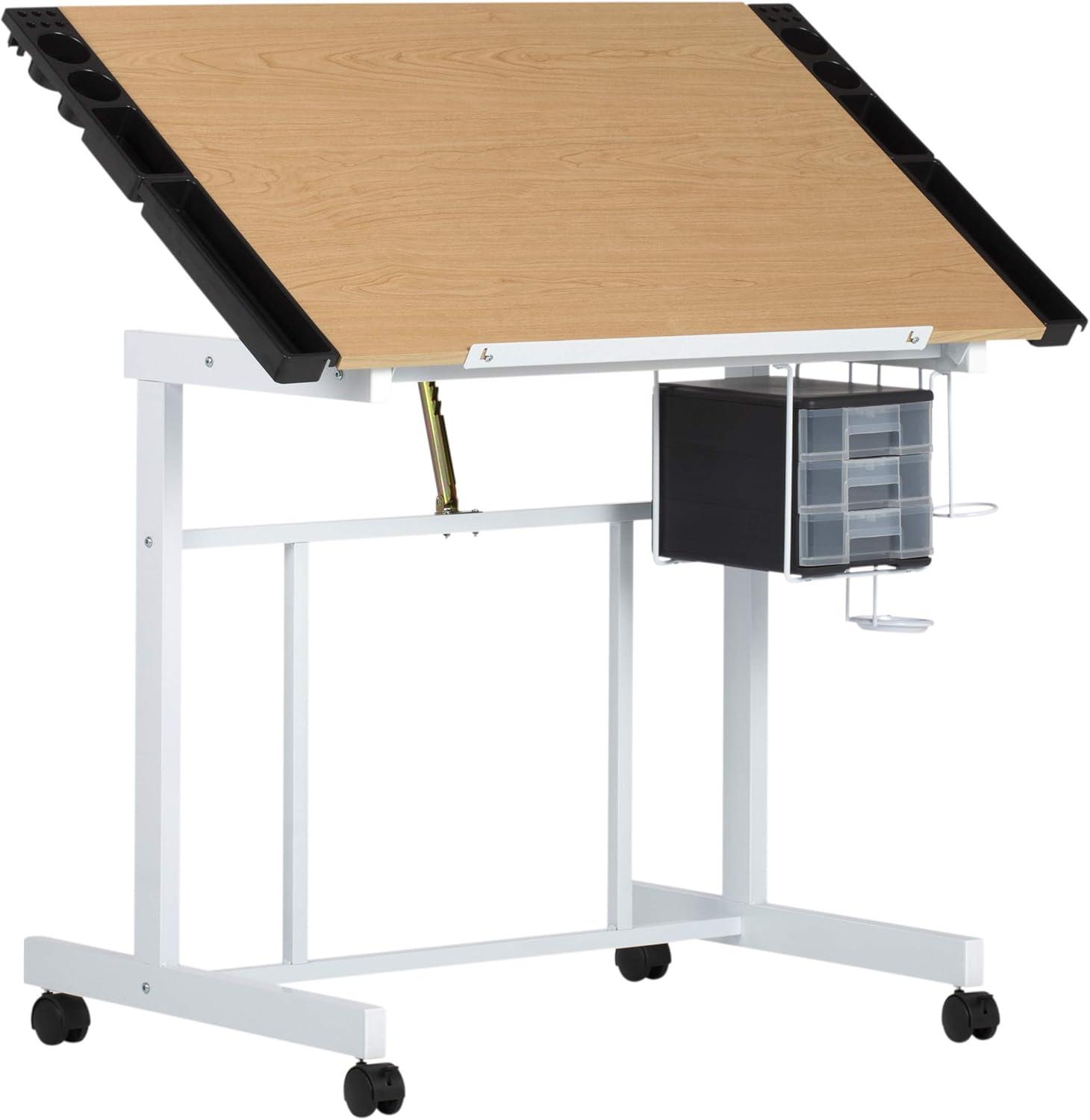 Crabtree 41'' Deluxe Craft Station, Adjustable Drafting and Hobby Table