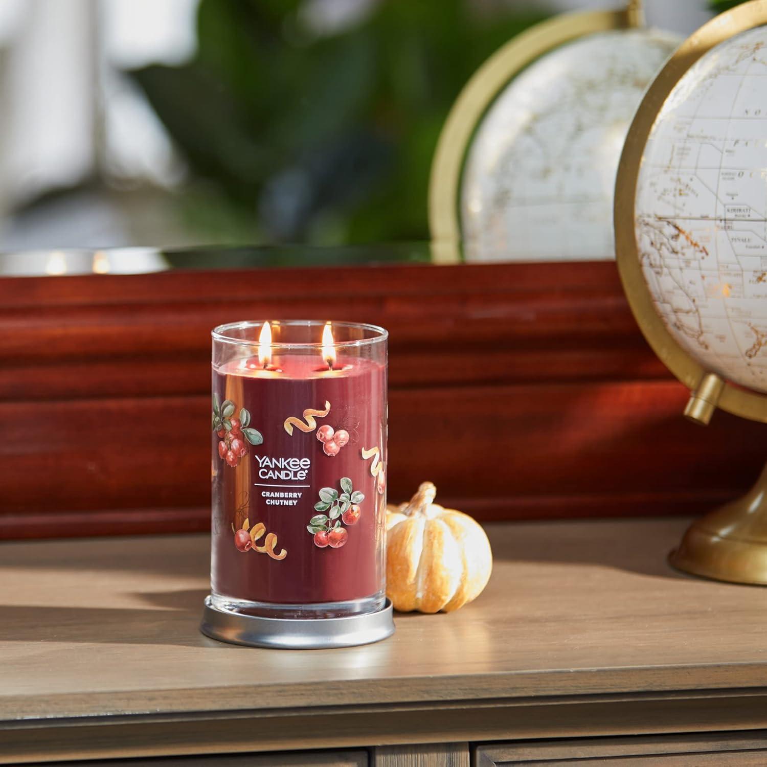 Cranberry Chutney Black Soy 20oz Tumbler Candle