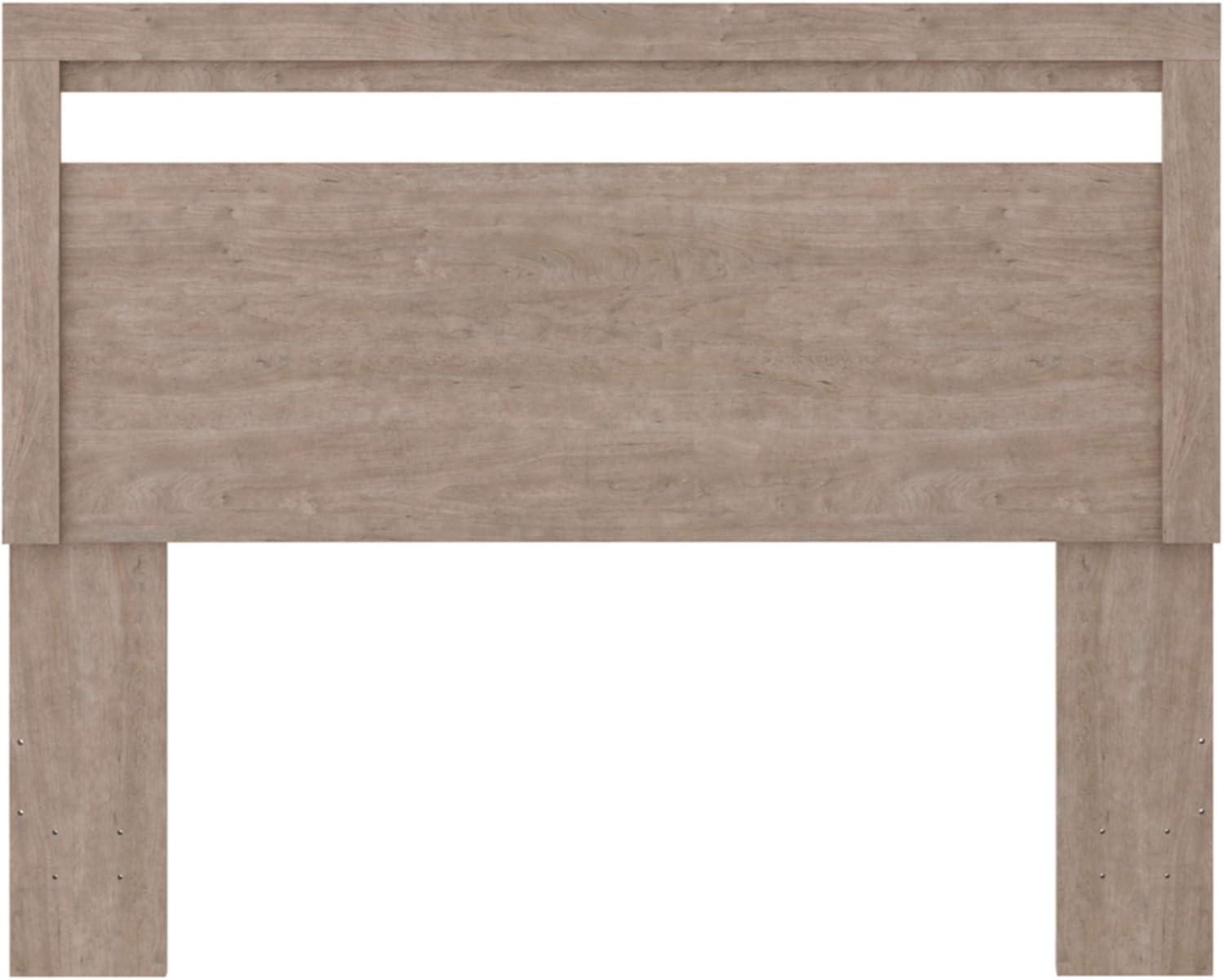 Queen Flannia Panel Headboard Gray - Signature Design by Ashley: Laminated Wood Grain, 50.94" Height