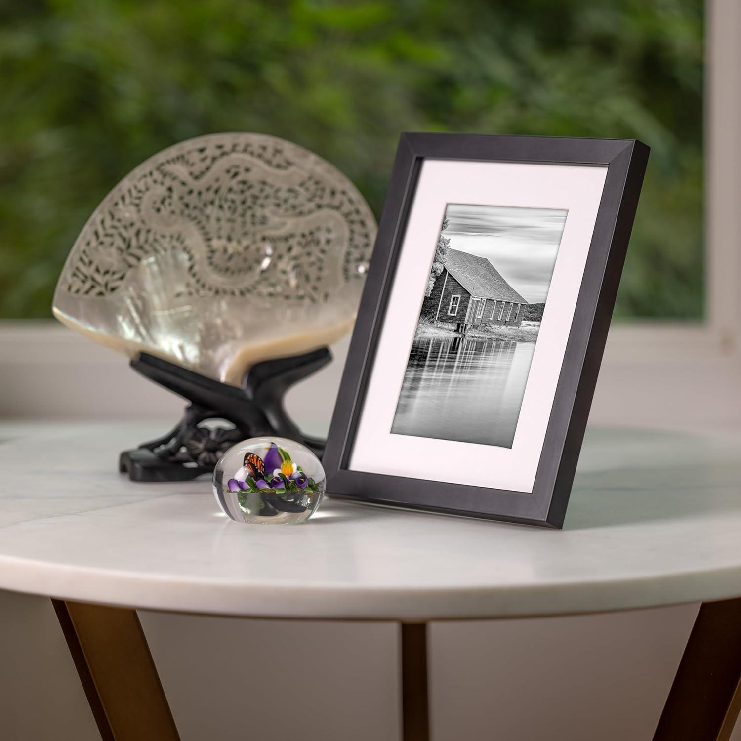 SNAP Wall Picture Frame with Single Mat Picture