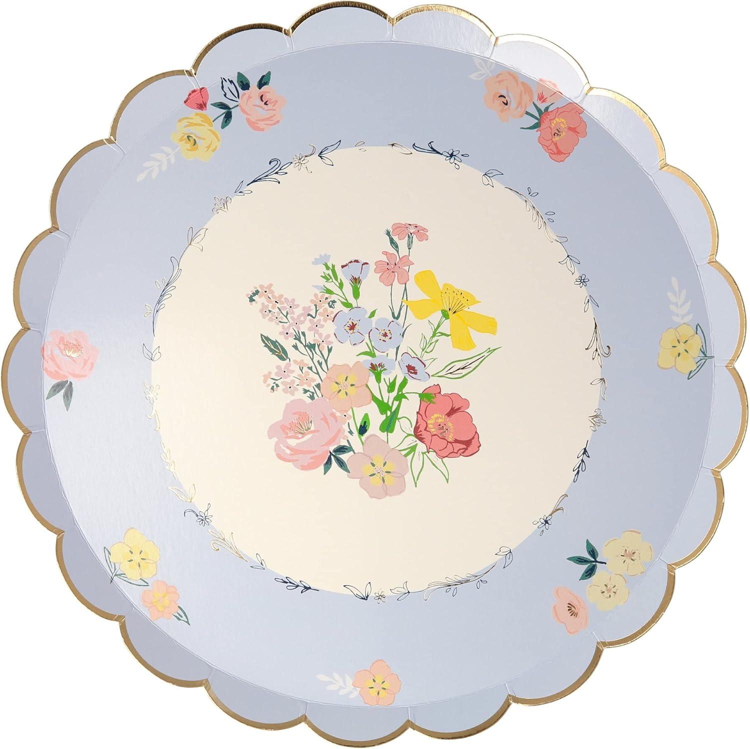 Meri Meri English Garden Side Plates (Pack of 8)