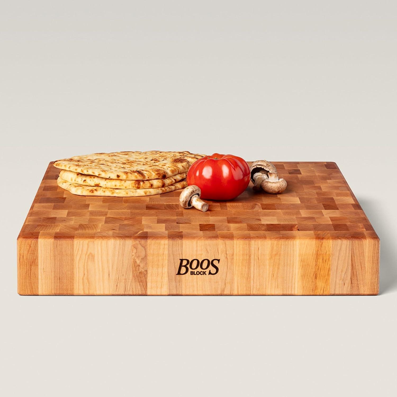 John Boos John Boos Chinese Cutting Board 3" End Grain Reversible