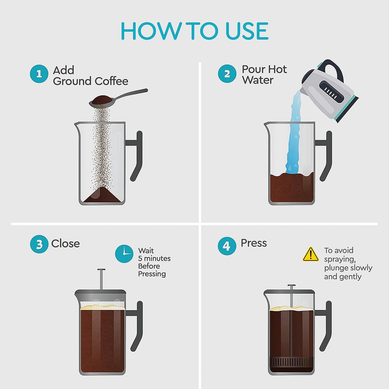 Belwares French Press Coffee Maker