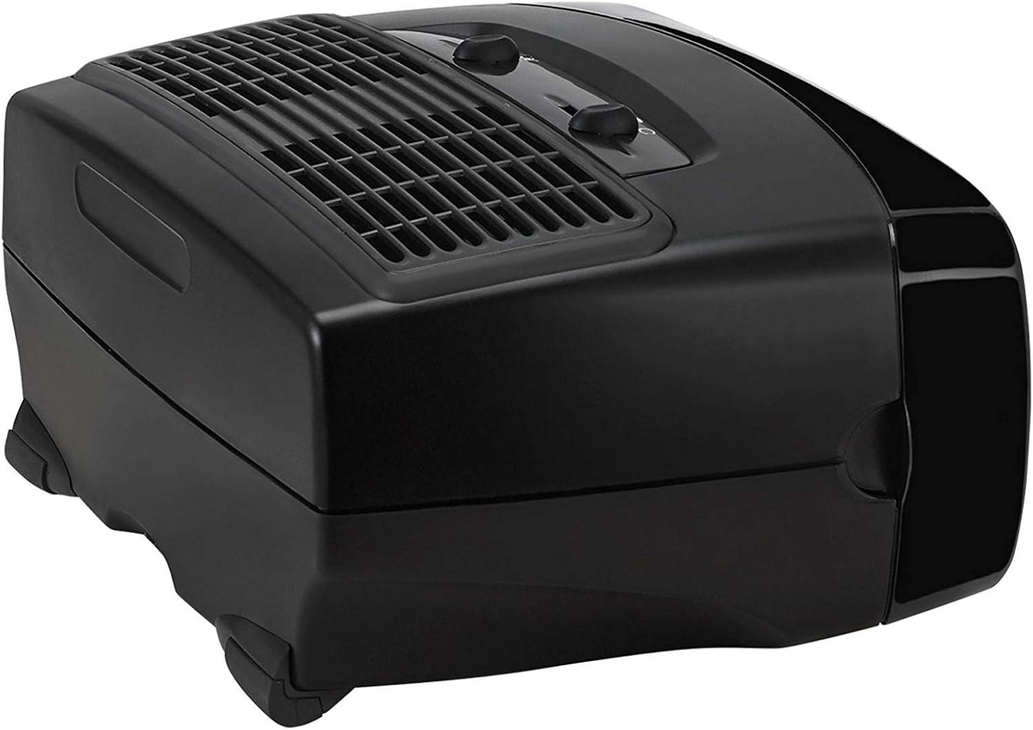 Xayoca Desktop HEPA-Type , 3 Speeds plus Optional Ionizer small Air Purifier, HAP242B-U, Black