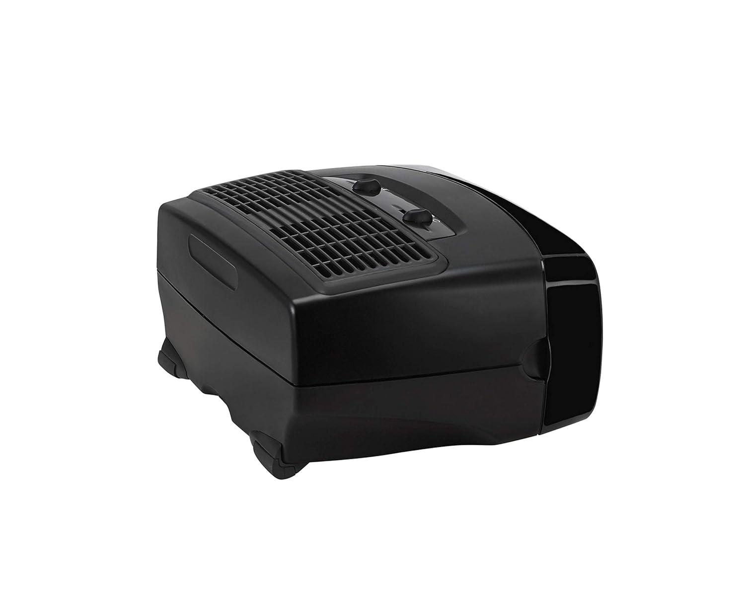 Xayoca Desktop HEPA-Type , 3 Speeds plus Optional Ionizer small Air Purifier, HAP242B-U, Black