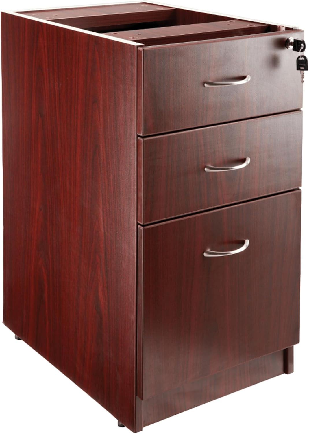 Essentials Series 3-Drawer Vertical Filing Cabinet Pedestal