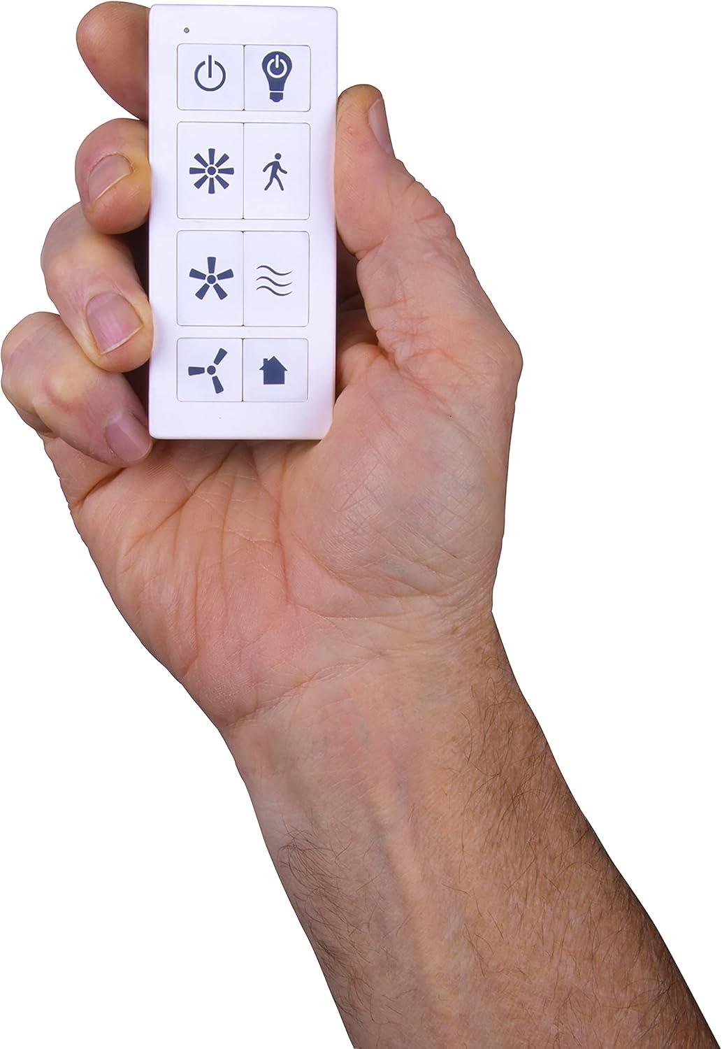 White Universal Smart Ceiling Fan Remote Control Kit