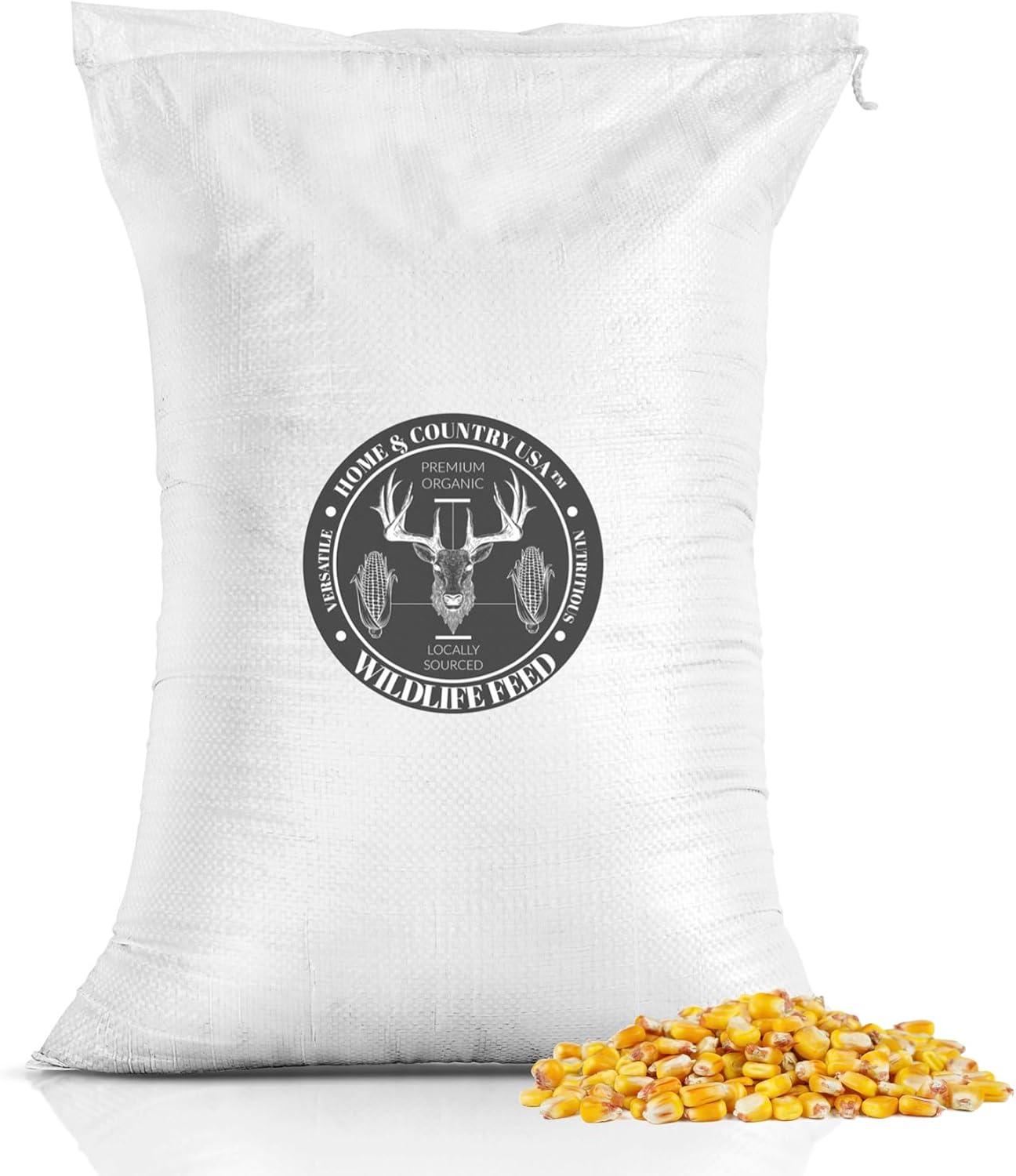 Whole Corn Kernels 10 lb Bag for Wildlife Feed
