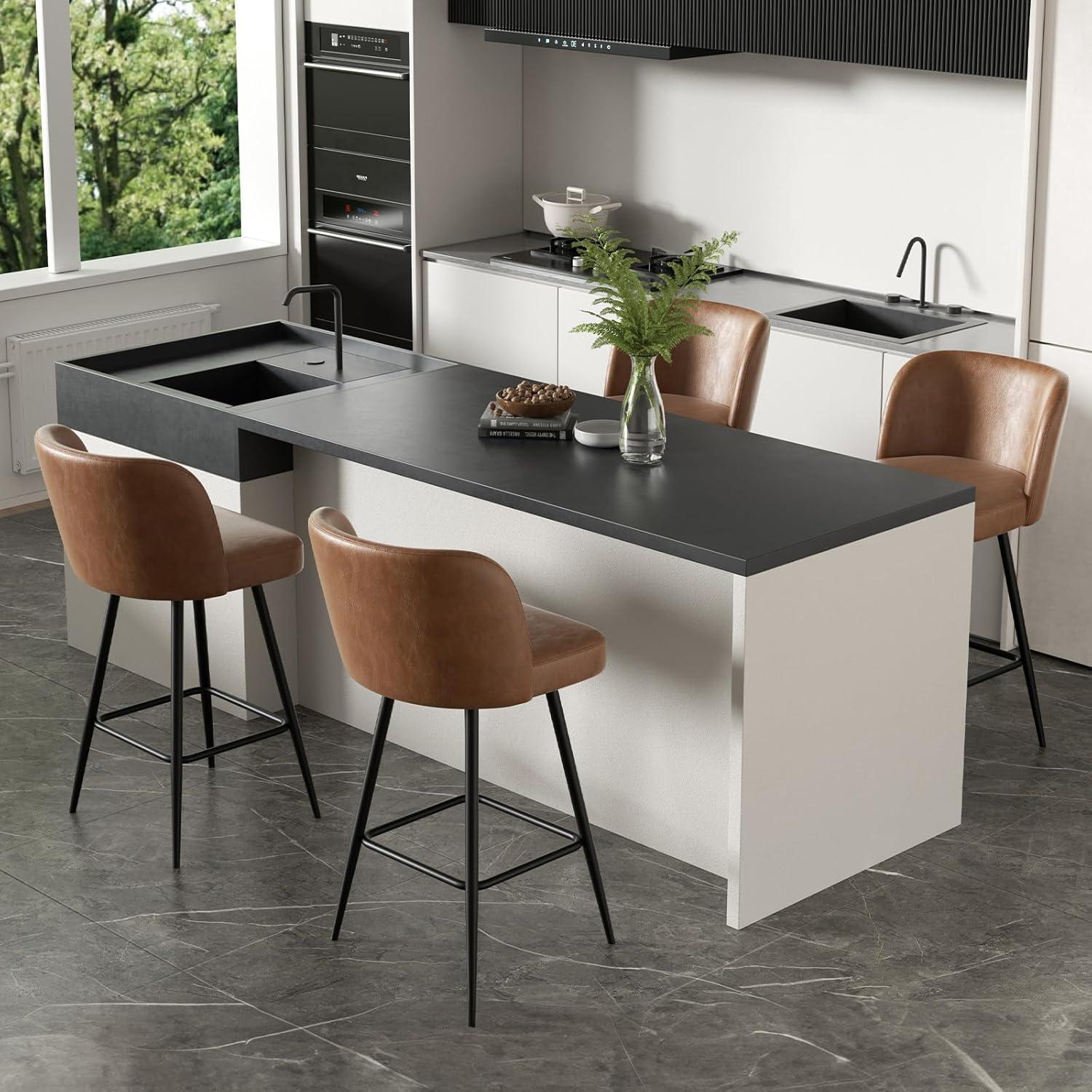 Benedit Swivel Counter & Bar Stool