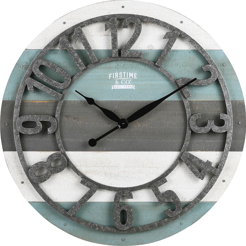 Union Rustic Dana Point Wood Wall Clock