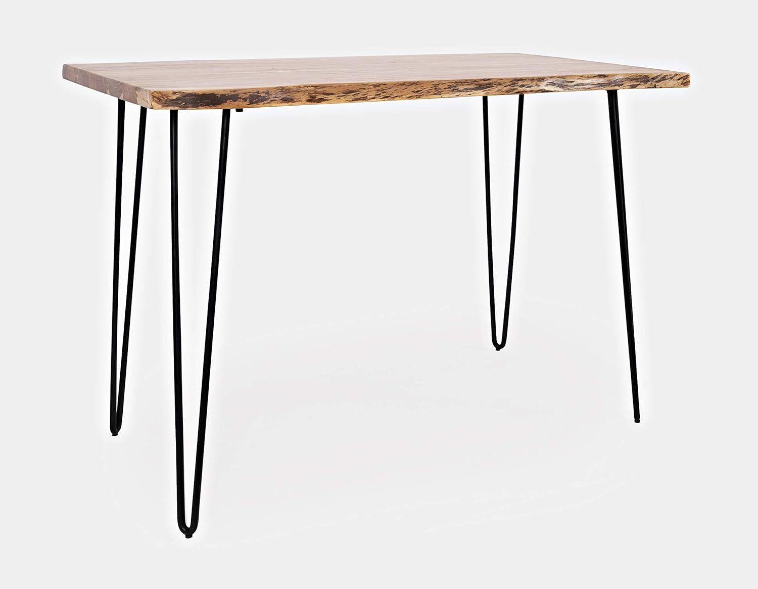 Jofran Nature's Edge 52'' Solid Wood Modern Counter Height Dining Table