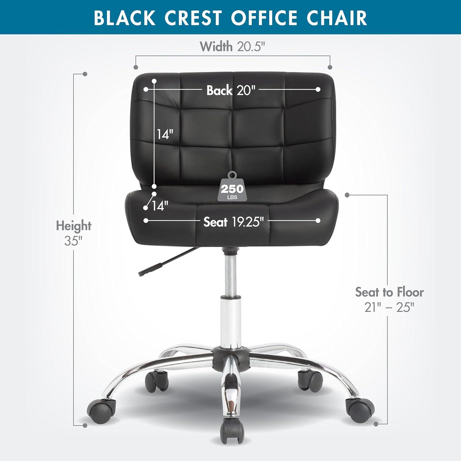Inbox Zero Creekmore Vinyl Task Chair