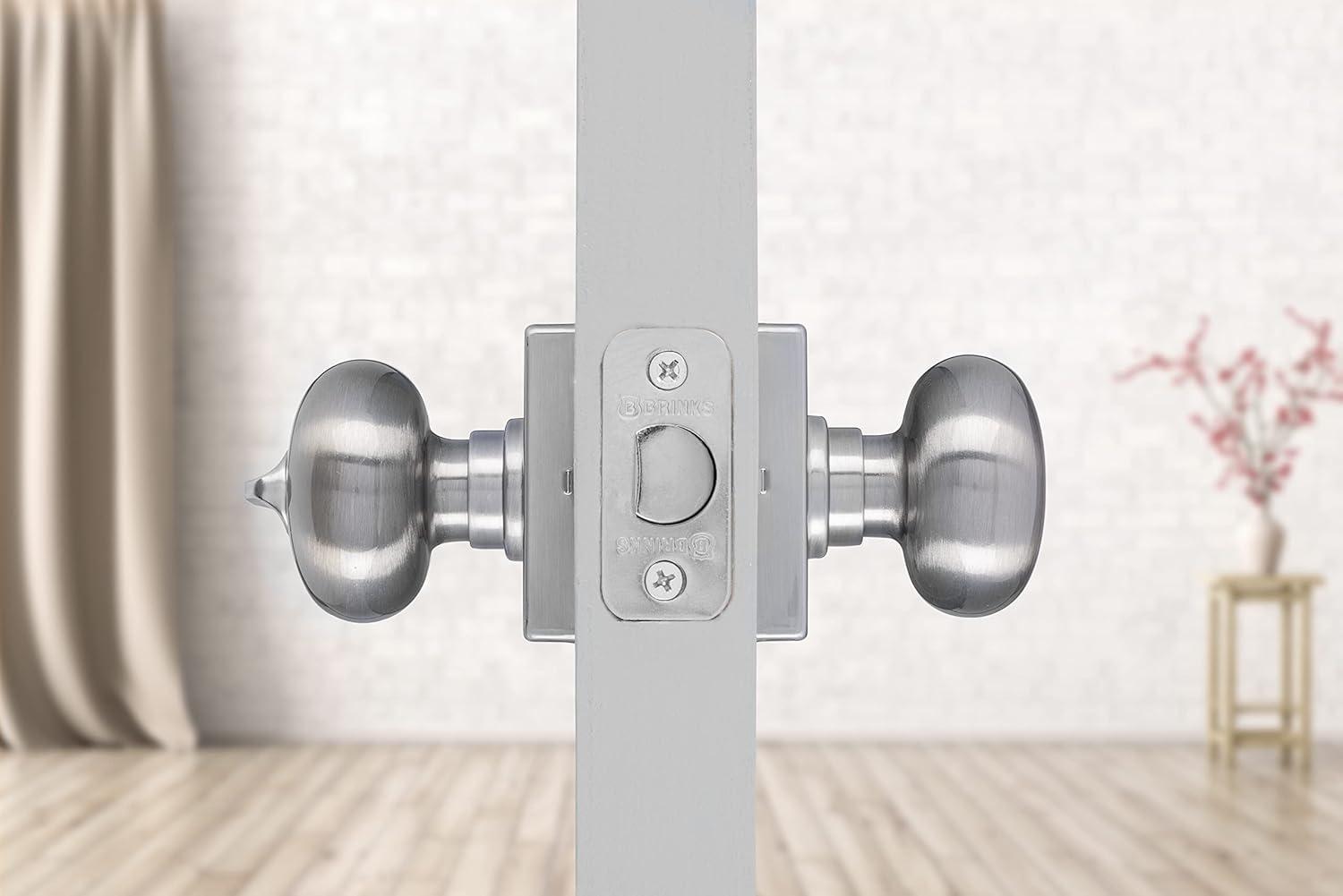 Brinks Mendocino Series Privacy Contemporary Ball Knob