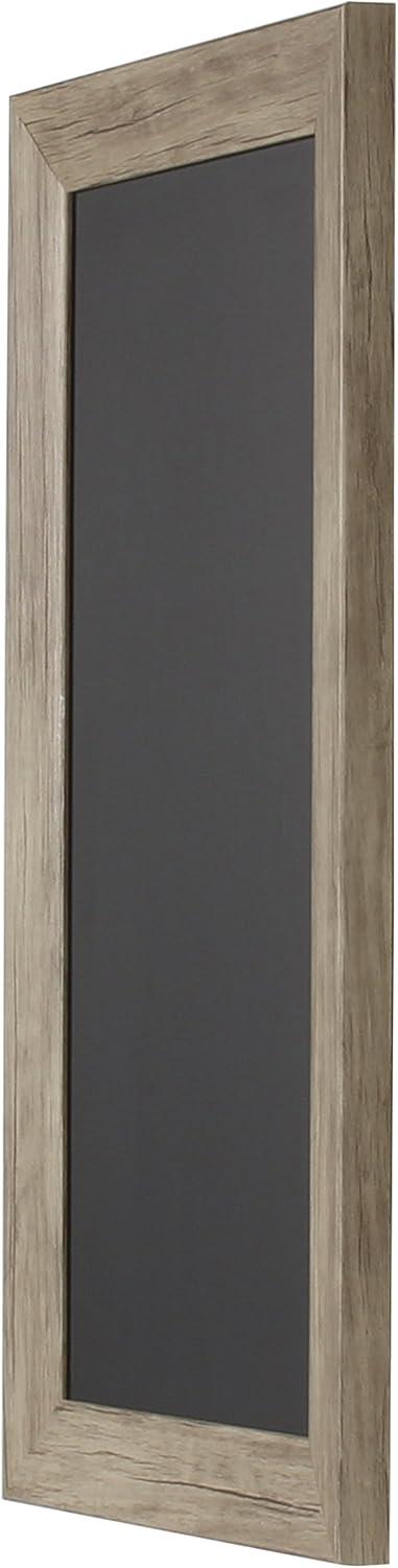 Beatrice Framed Magnetic Chalkboard Rustic Brown - DesignOvation