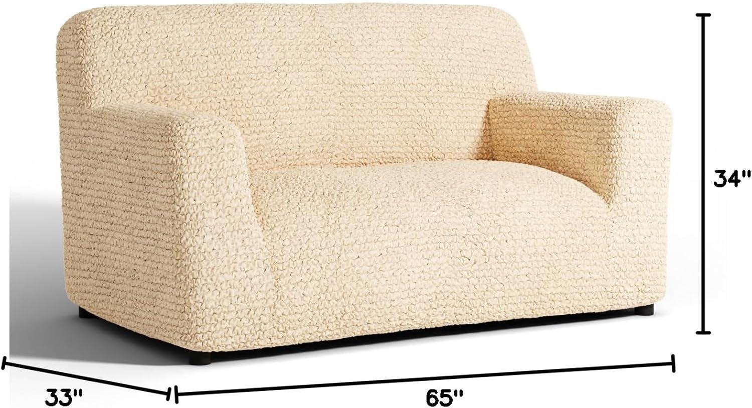 Stretchy Slipover for Sofa – Easy to Clean & Durable - Microfibra Collection