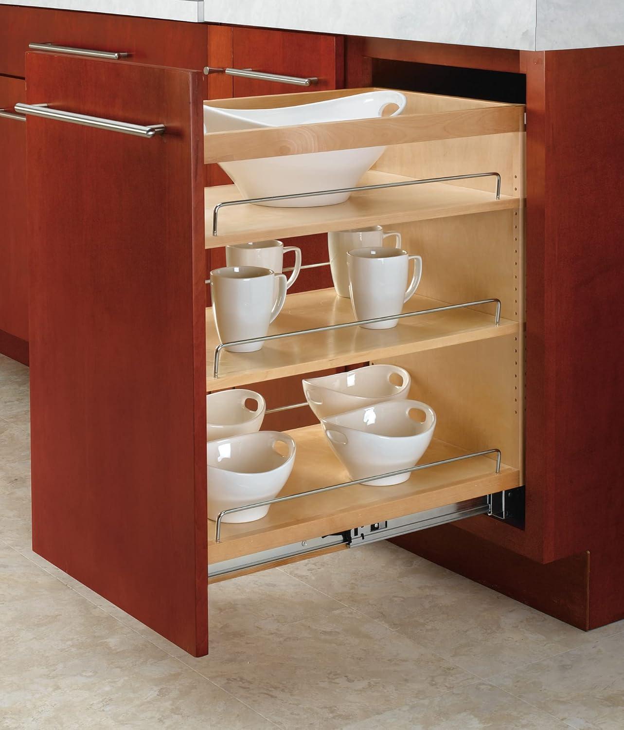 Rev-A-Shelf Rev-A-Shelf Pull Out Kitchen Cabinet Organizer Pantry Spice Rack