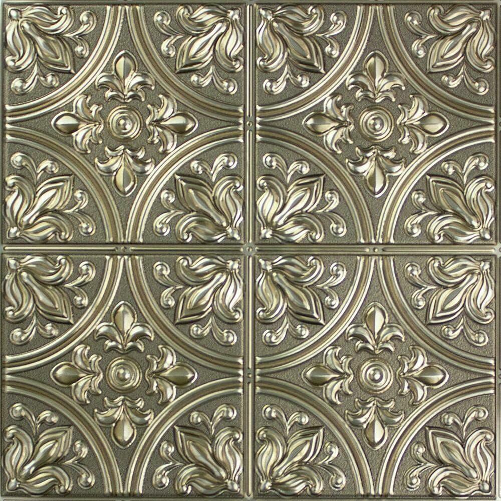 10.5'' W x 10.5'' L PVC Peel and Stick Field Tile