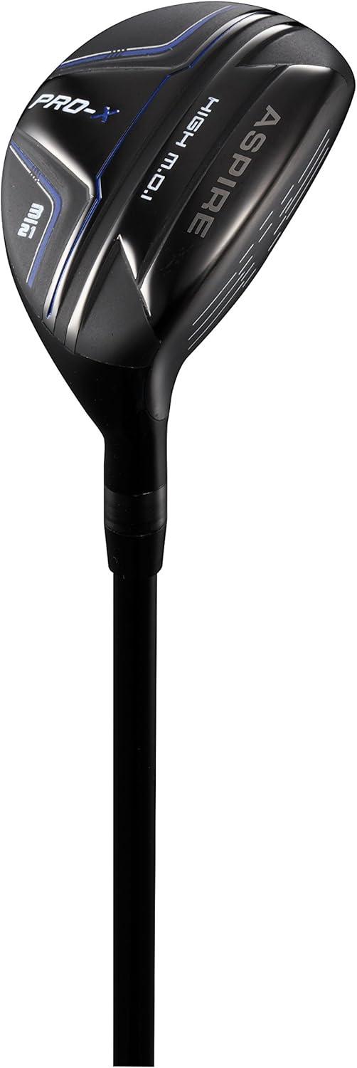 Aspire PRO-X 19 Piece Men's Complete Right Hand Golf Club Package Set - Tall Size