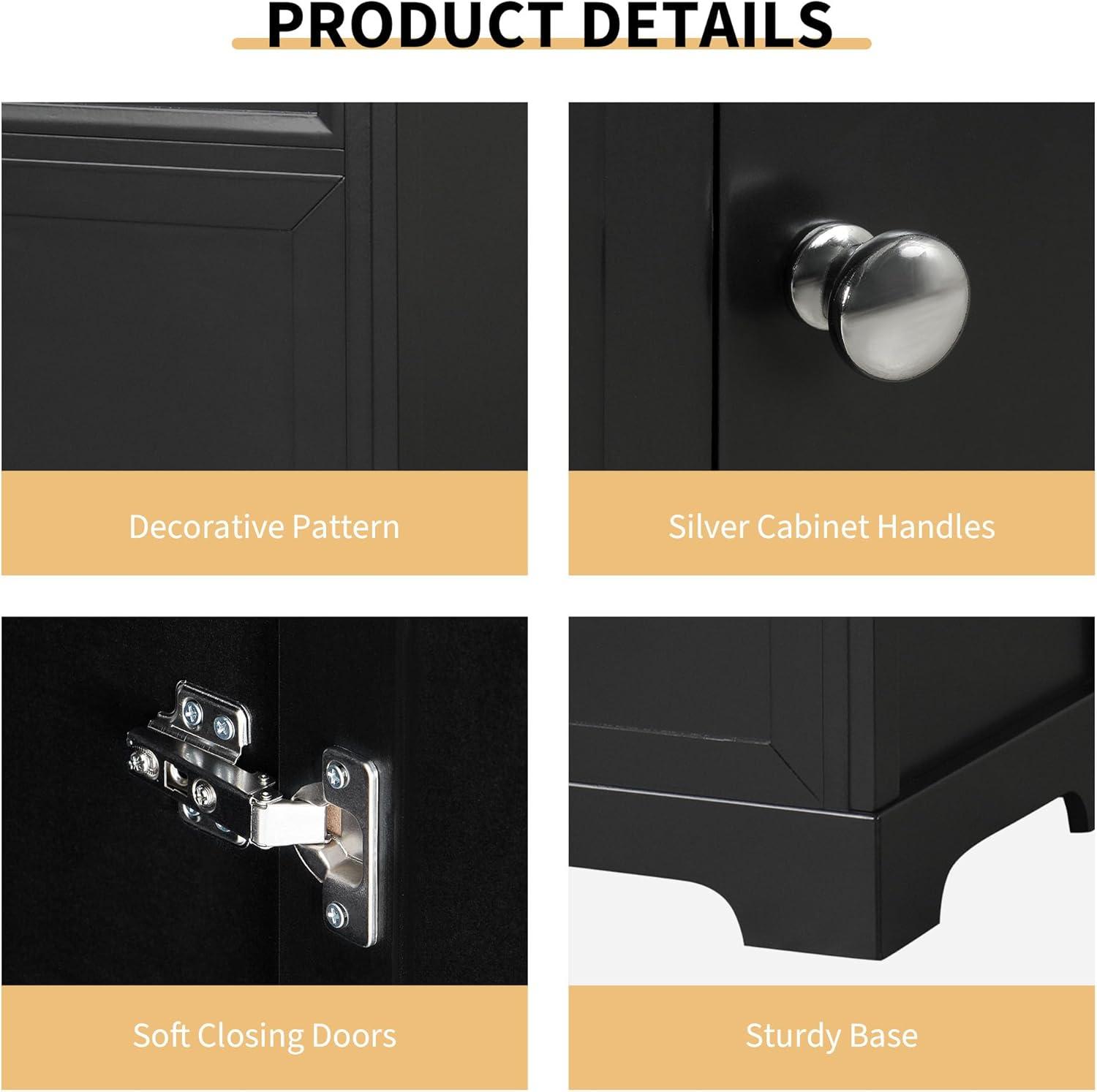 Jeltyprey 20" Bathroom Vanity with Sink, Bathroom Cabinet with Soft Closing Door