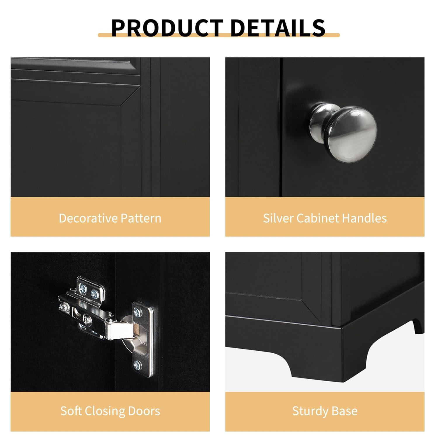 Jeltyprey 20" Bathroom Vanity with Sink, Bathroom Cabinet with Soft Closing Door