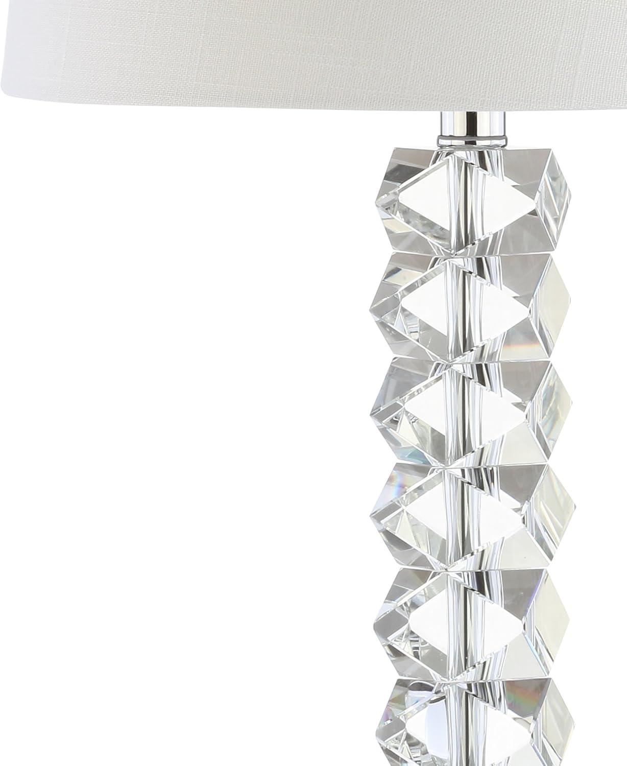 Jonathan Y Lighting Jyl2013a Julia 1 Light 25-1/2" Tall Led Buffet Table Lamp - Clear