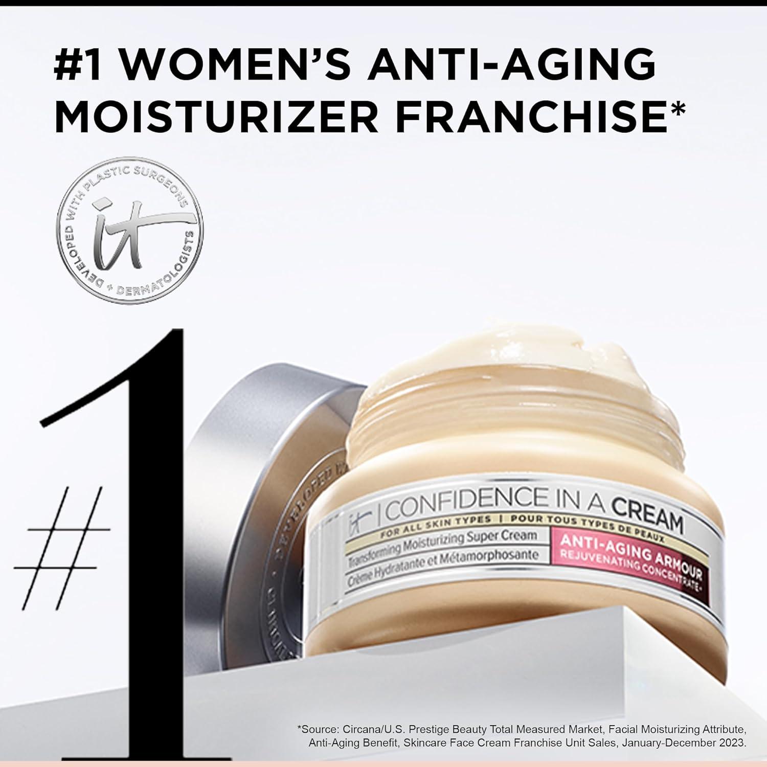 IT Cosmetics Confidence In A Cream Anti-Aging Face Moisturizer - 2oz - Ulta Beauty