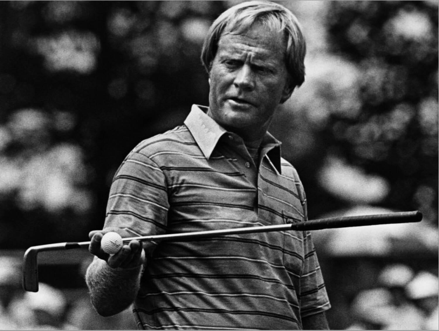 Art.com Golf Pro Jack Nicklaus, August, 1984 Stretched Canvas Print Wall Art, 16" x 12"