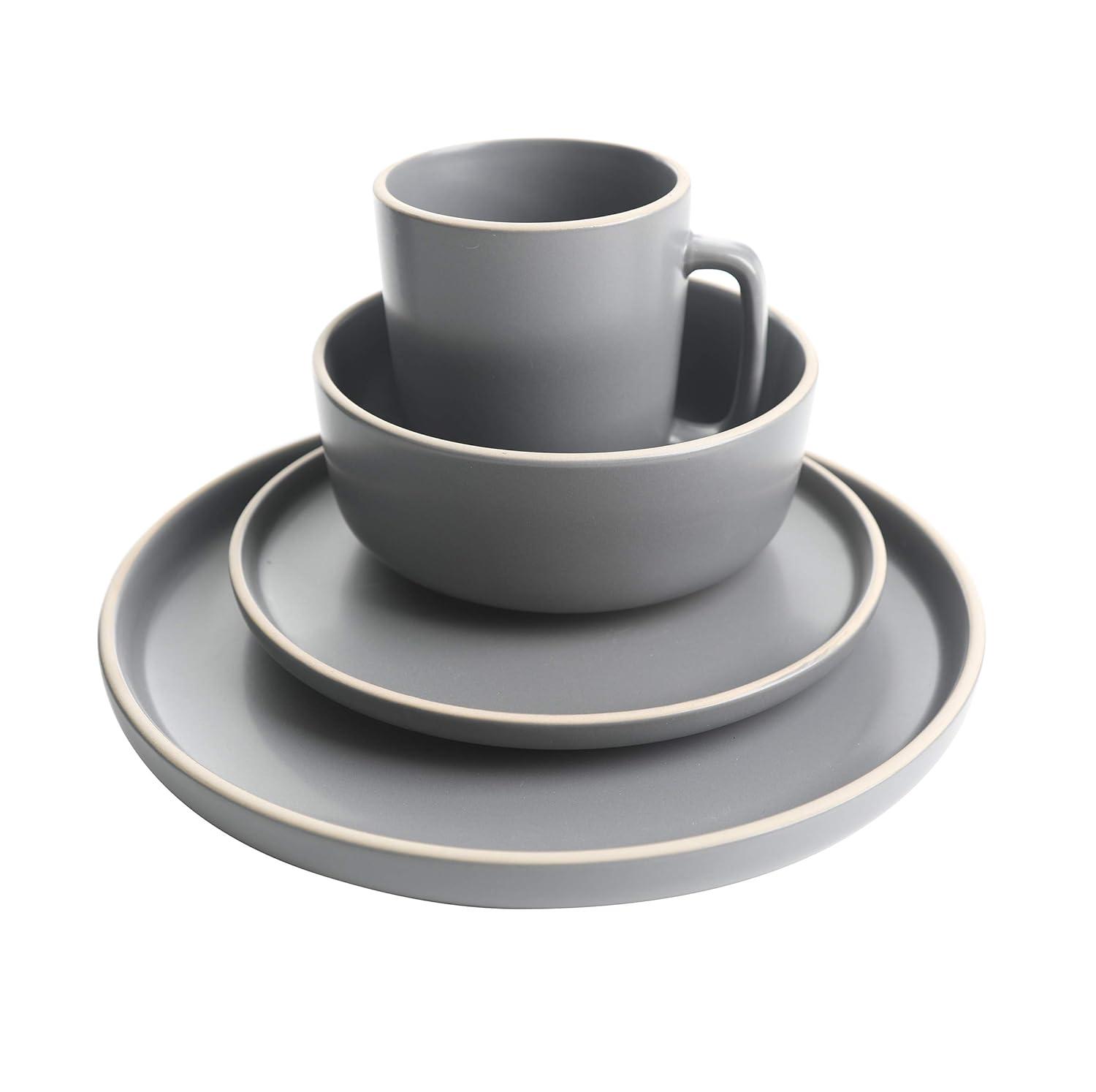 Zuma 16 Piece Dinnerware Set, Service for 4