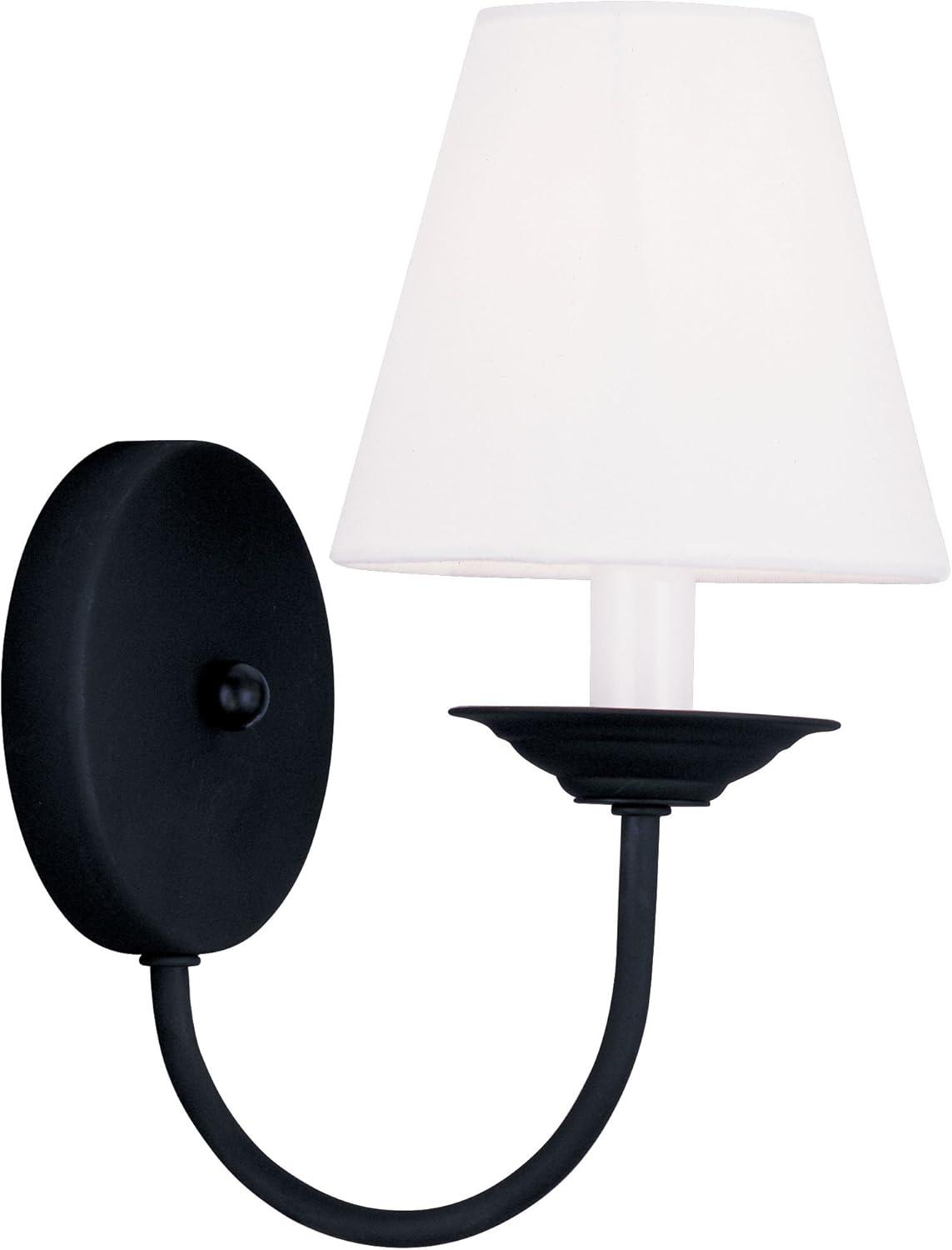 Livex Lighting Mendham 1 - Light Wall Light in  Black