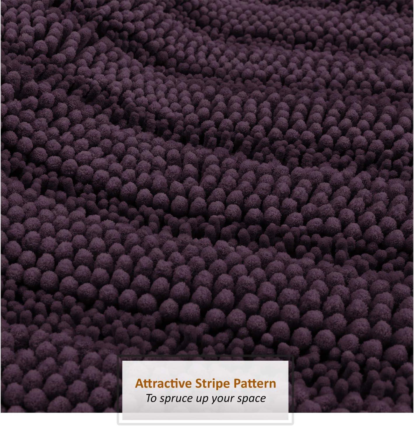 Clara Clark Chenille Extra Soft And Absorbent Bath Mat. & Reviews | Wayfair