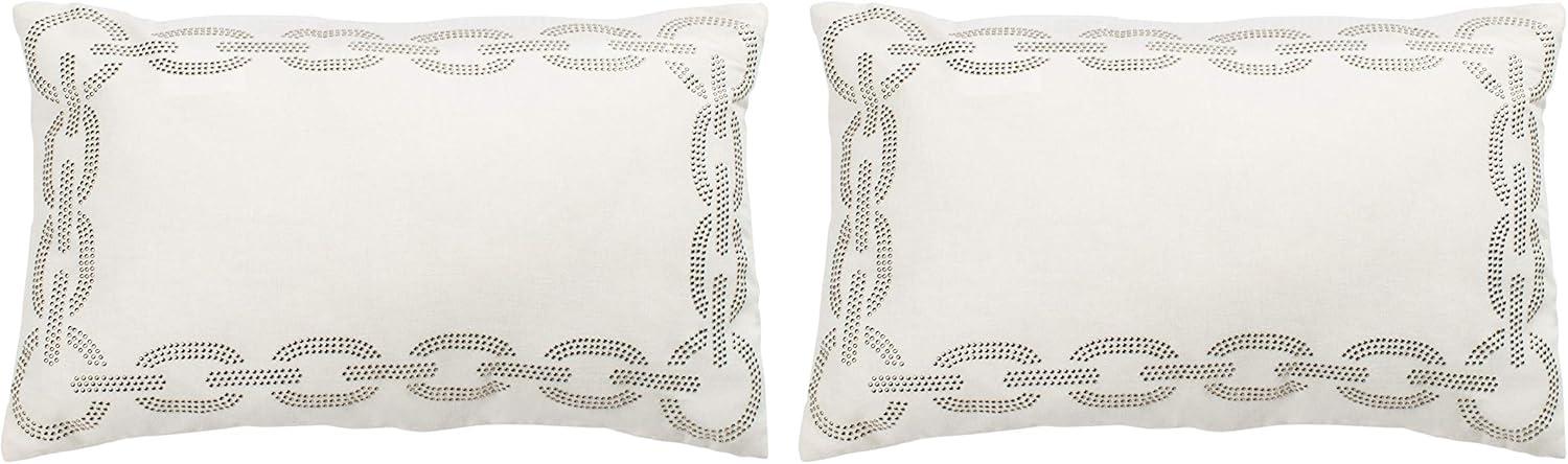 Safavieh Abstract Reversible Throw Pillow (Set of 2)