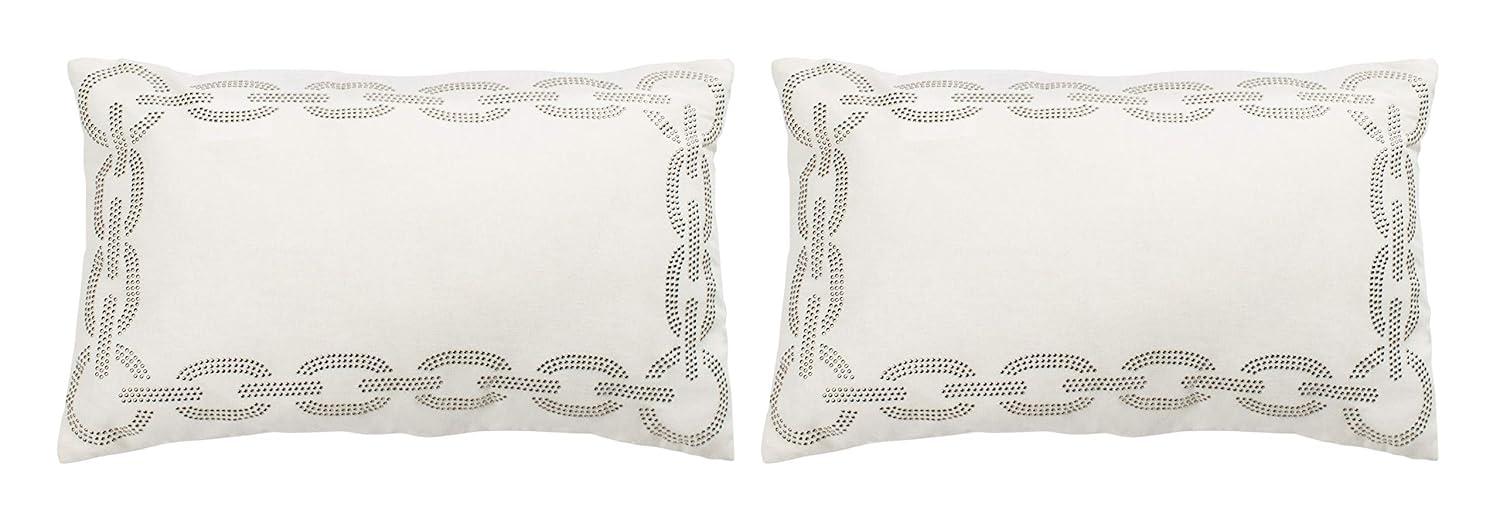 Safavieh Abstract Reversible Throw Pillow (Set of 2)
