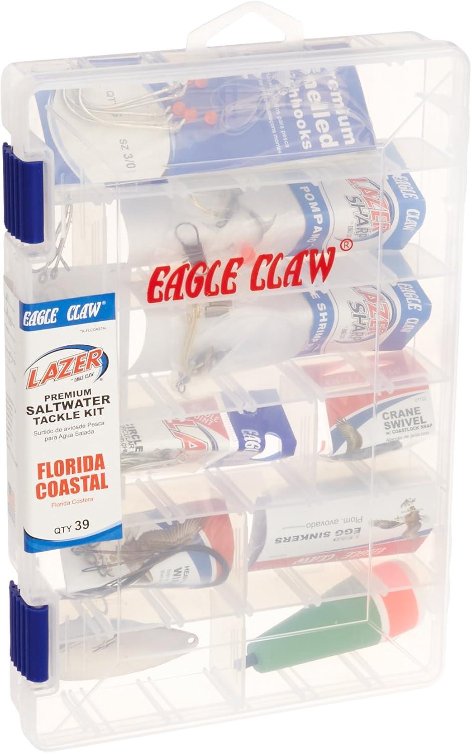 Eagle Claw Florida Coastal Saltwater Fishing Tackle Kit