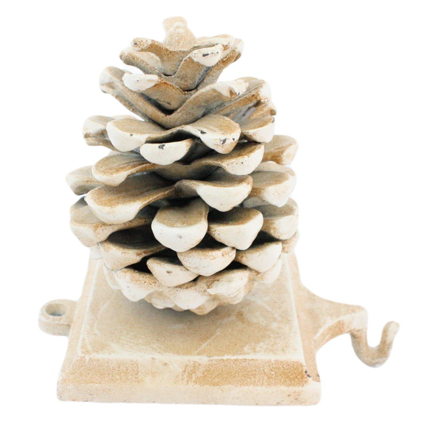 HomArt Stocking Holder Pinecone - Cast Iron