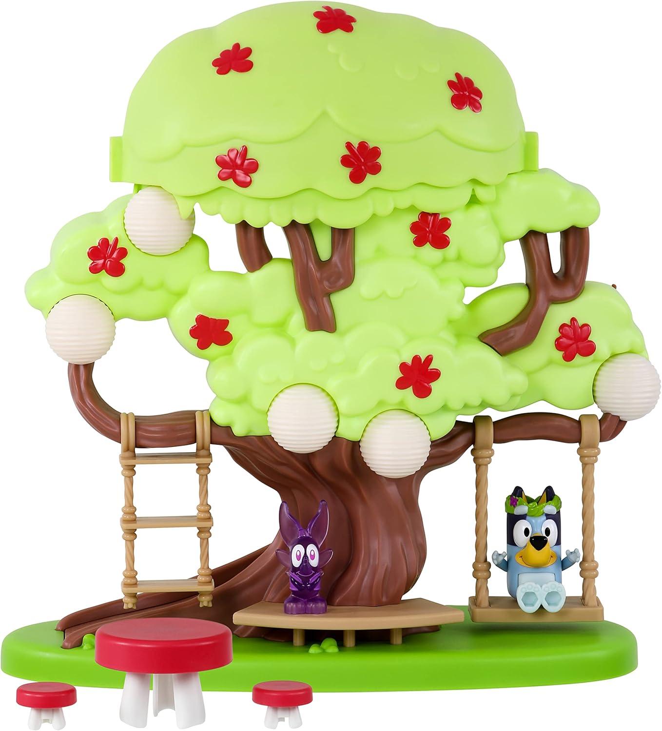 Bluey Tree Playset Flower Crown Bluey, Fairy Figures, and Accessories Preschool Ages 3+