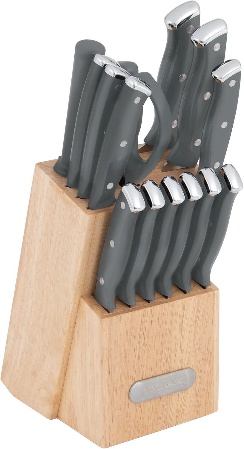 Farberware Farberware 15-Piece Triple Riveted Knife Block Set