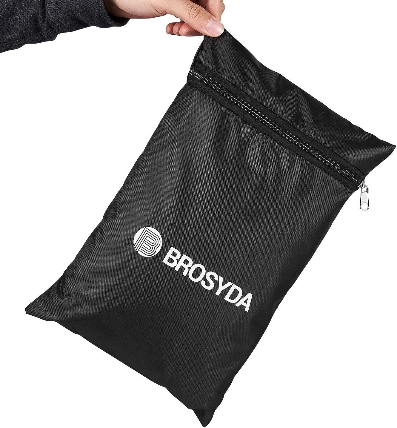 Patio Chair Covers for Outdoor Furniture Waterproof 2 Pack, Lawn Chair Covers 600D Heavy Duty Oxford Cloth, Large Covers for Lounge Lawn Deep Seat Black 29" W×30" D×36" H