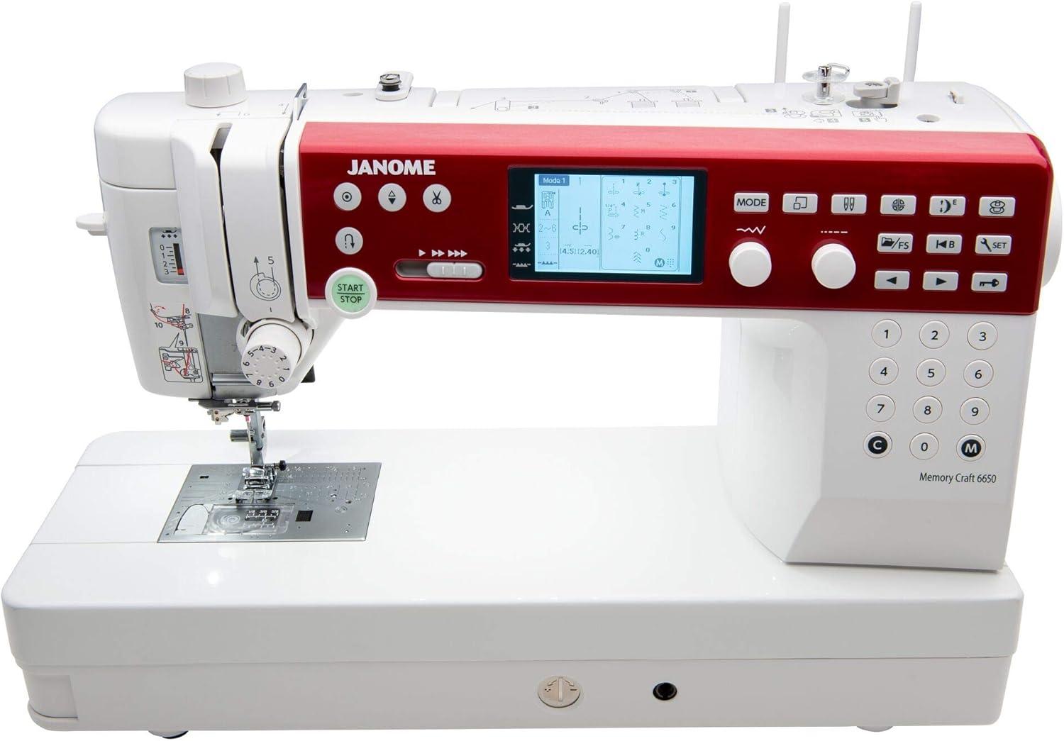 Janome MC6650 Computerized Quilting Sewing Machine