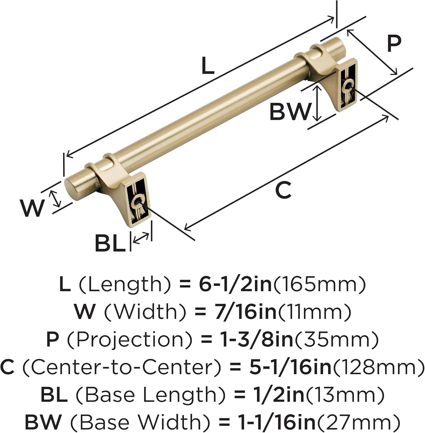 Davenport 5 1/16" Center to Center Bar Pull