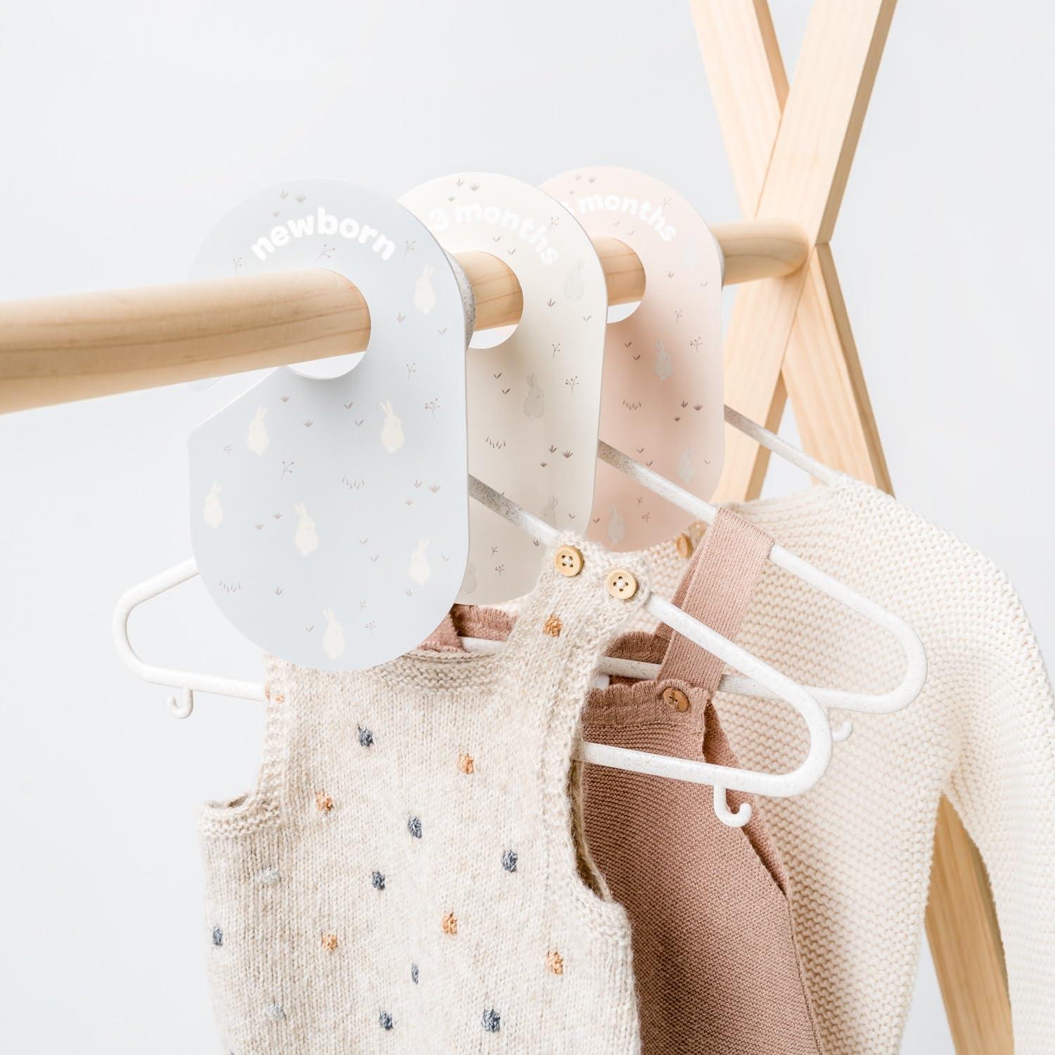 3 Sprouts 3 Sprouts Baby Closet Dividers (Newborn To 24 Months) – Pack Of 8