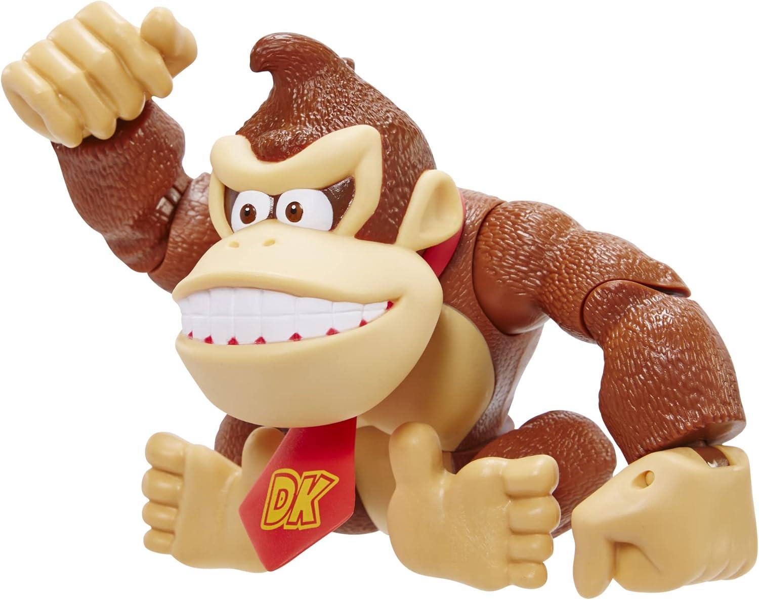 Nintendo Donkey Kong Deluxe 6" Action Figure