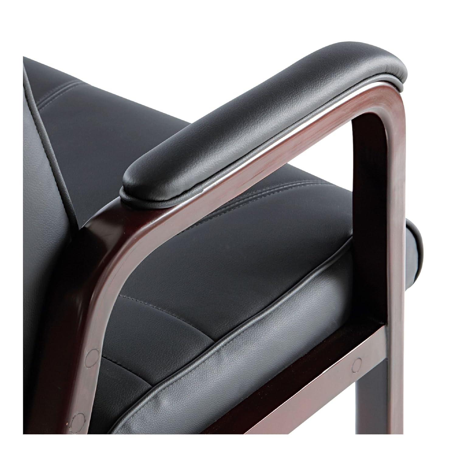 Alera® Waiting Room Chair with Wood Frame