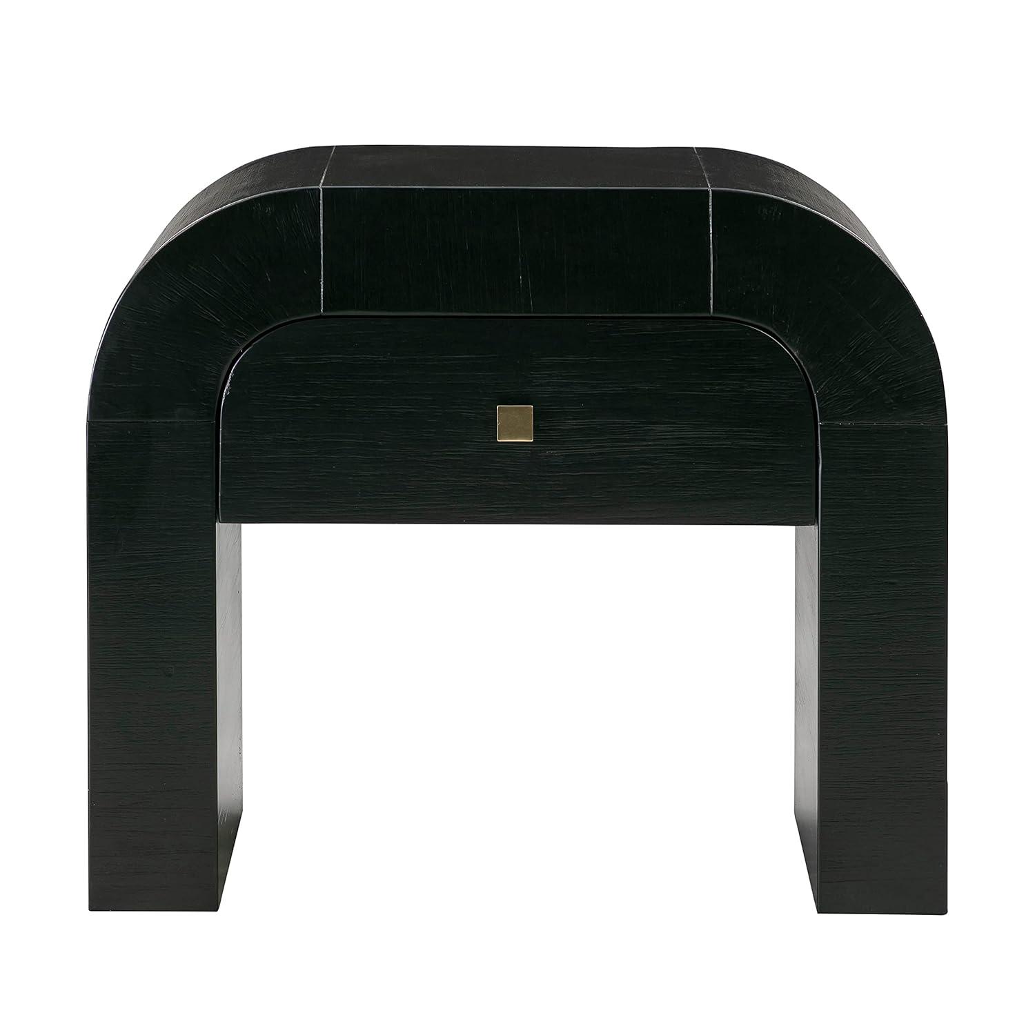 Pum Solid Wood Nightstand