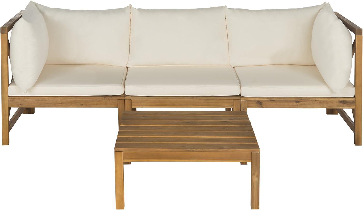 Lynwood Sectional - Indoor/Outdoor - PAT6713 - Natural/Beige - Safavieh