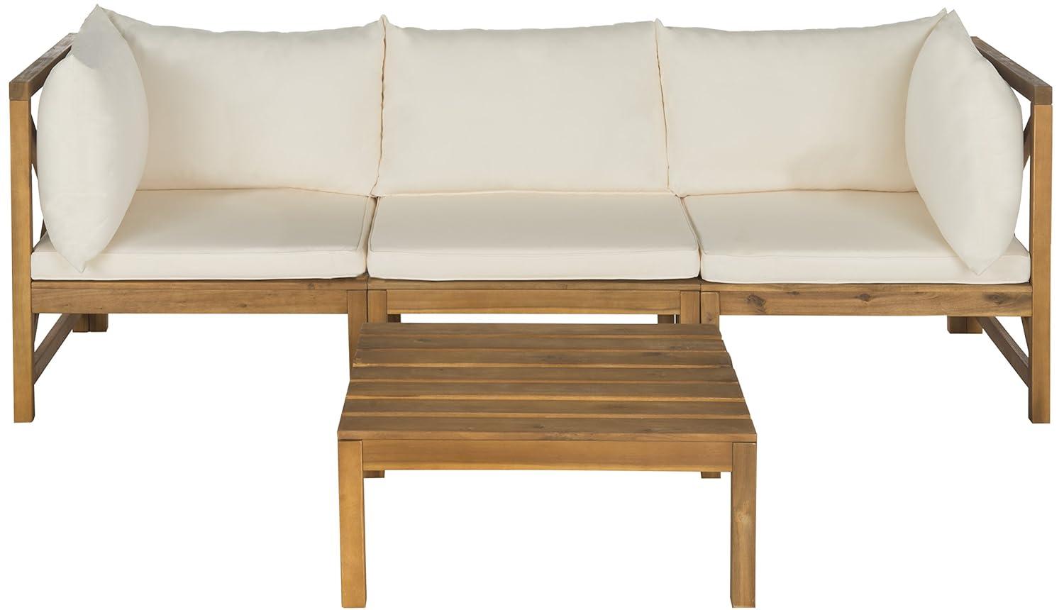 Lynwood Sectional - Indoor/Outdoor - PAT6713 - Natural/Beige - Safavieh