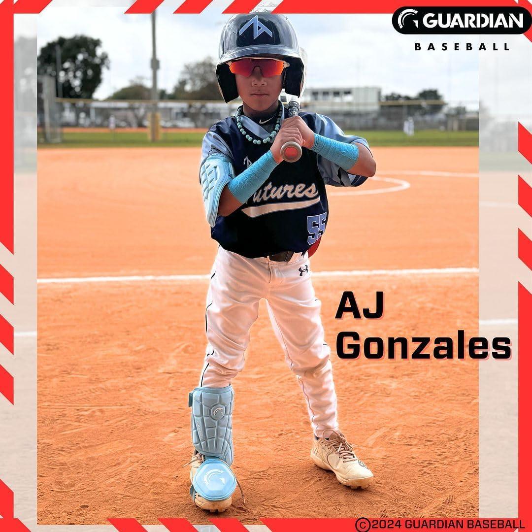 Guardian Baseball Batters Protective Leg Guard | Adult & Youth | Right and Left Hitter, 1 per Pack