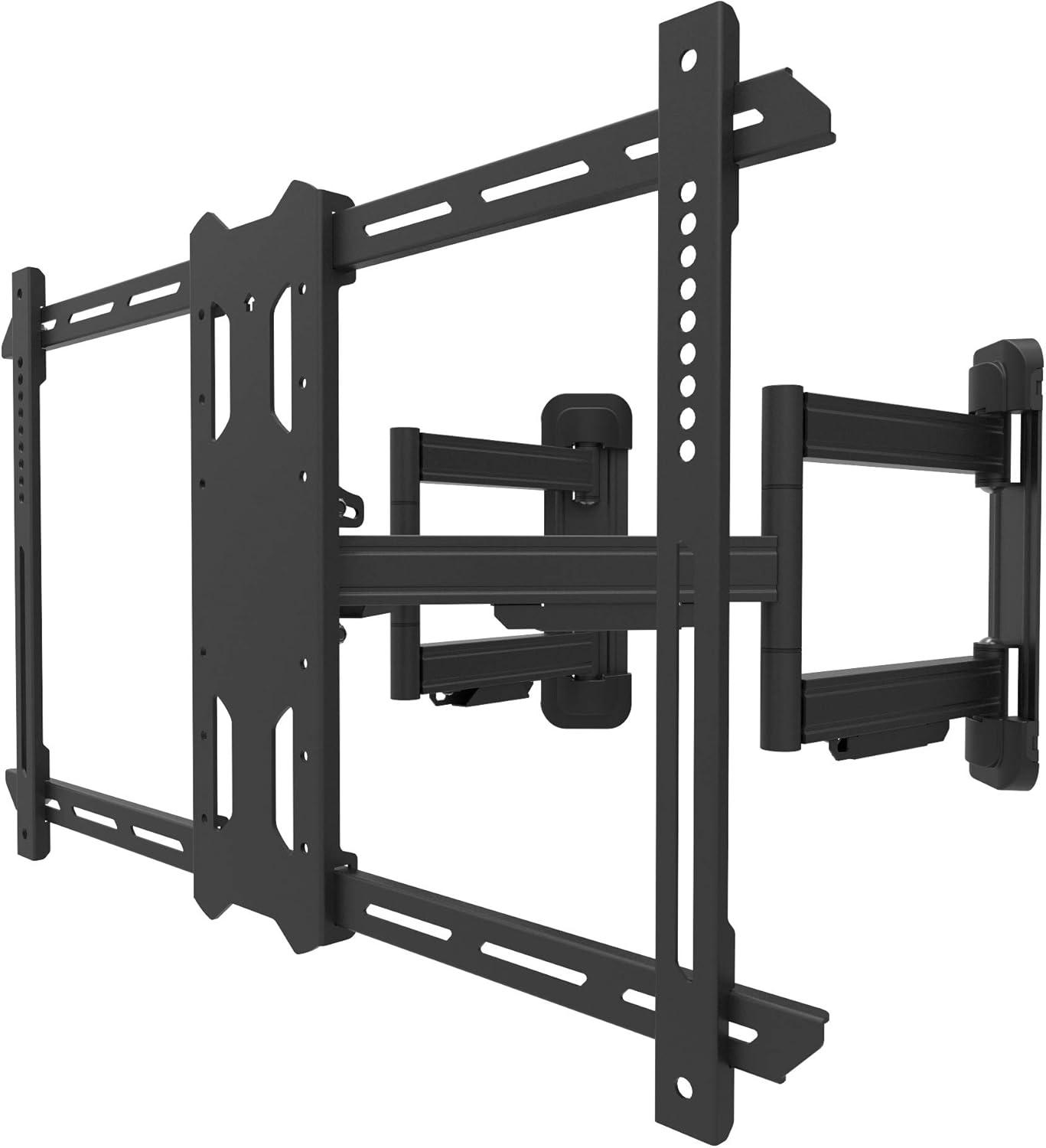 FlexiMount Black Steel Full-Motion Corner TV Mount for 37"-70"